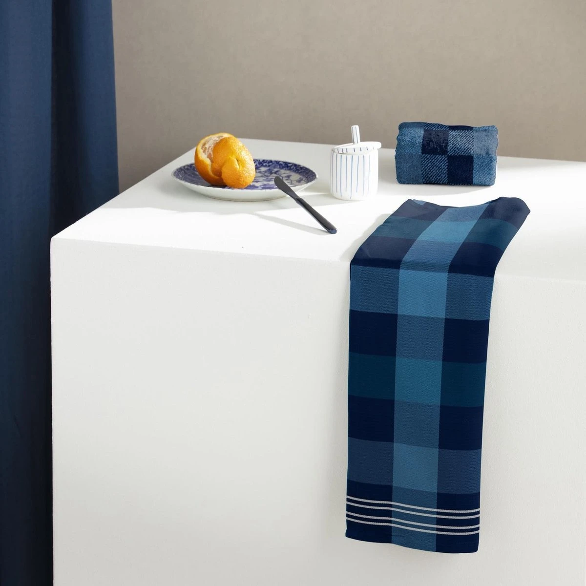 DDDDD Feller - Keukendoek - Blue - 6 Stuks 3 DDDDD Feller - Keukendoek - Blue - 6 Stuks - Afbeelding 3