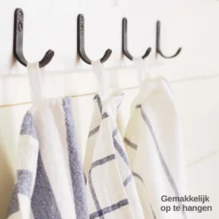 Theedoekenset Roma - Glazendoeken - 70x50 - Set Van 2 - 100% Katoen - Glazendoeken - Gestreept -Merkloos Verkoopwinkel 1200x1200 729