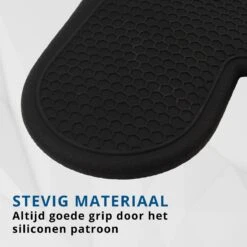 Westerhof Premium Ovenwanten – Siliconen Ovenhandschoenen - Bescherming Tot 230°C– Hittebestendig-Zwart -Merkloos Verkoopwinkel 1200x1200 760