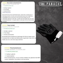 MR. PANACHE Ovenhandschoenen (2 Stuks) - EN407 Certificaat - Tot 500°C - Ovenwanten - Hittebestendige BBQ Handschoenen - Barbecue En Oven Handschoenen -Merkloos Verkoopwinkel 1200x1200 769