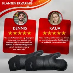WITTS Ovenwanten - Bescherming Tot 230 °C - Siliconen Ovenhandschoenen - 2 Stuks -Merkloos Verkoopwinkel 1200x1200 801