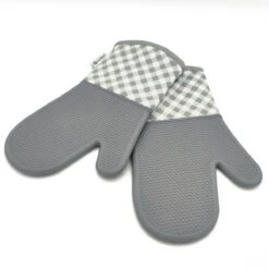 Kitchen4you Ovenwanten - Hoge Kwaliteit - Ovenhandschoenen - Grijs - Siliconen - Katoen 17 Kitchen4you Ovenwanten - Hoge Kwaliteit - Ovenhandschoenen - Grijs - Siliconen - Katoen -Merkloos Verkoopwinkel 1200x1200 808