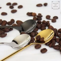 House Of Husk® Theelepels Set - Theelepeltjes - Koffielepels - Koffielepeltjes - RVS - 13cm - 12 Stuks - Zwart -Merkloos Verkoopwinkel 1200x1200 81