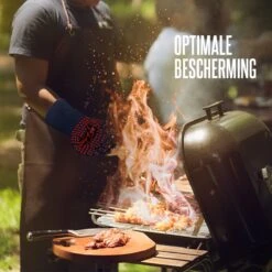 MR. PANACHE Premium BBQ Handschoenen - Ovenhandschoenen - Hittebestendig Tot 500°C - Maximale Grip - Extra Lang Manchet -Merkloos Verkoopwinkel 1200x1200 812
