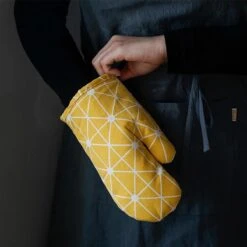 Ovenwanten Van Sophie Nordinn® - Ovenhandschoenen Lund (Artistiek Zwart) - Ovenwanten 2 Stuks - Katoen -Merkloos Verkoopwinkel 1200x1200 817