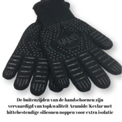 Gohh 2 BBQ Handschoenen Ovenhandschoenen (Aramide En Kevlar) Beschermt Tot 500 °C - Extra Lang -Merkloos Verkoopwinkel 1200x1200 828