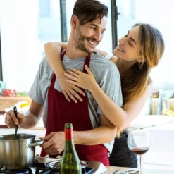 Viedouce 2 Pack Schort - Keukenschort - BBQ BIB Apron - Waterbestendig - Incl. Voorzak - Verstelbaar - Rood - (78 X 75 Cm) -Merkloos Verkoopwinkel 1200x1200 836