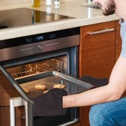 Roegaarden Pannenlappen - Pannenlap - 2 Stuks - Met Insteekvakken - Zwart -Merkloos Verkoopwinkel 1200x1200 872