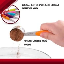 Rednas XXL Maatlepel/Maatbeker-set - 16-delig - Measuring Cups Spoons - Maatschep Set -Merkloos Verkoopwinkel 1200x1200 886
