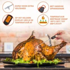 Mancor Voedselthermometer - Keukenthermometer - RVS -Merkloos Verkoopwinkel 1200x1200 939