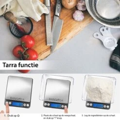 Bangosa® Professionele Digitale Precisie Weegschaal 2kg X 0.1 Gram/2000g - Keuken Weegschaal - Zakweegschaal -Merkloos Verkoopwinkel 1200x1200 944