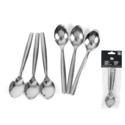 Merkloos Excellent Houseware RVS Theelepels Set 6 Stuks -Merkloos Verkoopwinkel 1200x1200 96