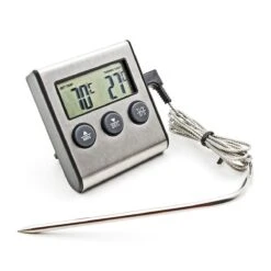 Digitale Voedselthermometer & Timer - Kookthermometer / Vleesthermometer / Oven Thermometer / Kernthermometer / BBQ Thermometer 6 Digitale Voedselthermometer & Timer - Kookthermometer / Vleesthermometer / Oven Thermometer / Kernthermometer / BBQ Thermometer -Merkloos Verkoopwinkel 1200x1200 994