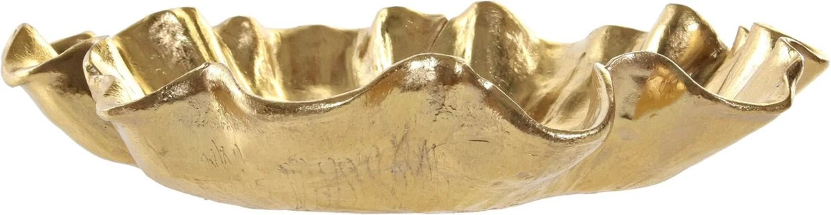 Fruitschaal Goud Rond Kunststof 33 Cm - Decoratieve Schalen Voor Groente En Fruit 4 Fruitschaal Goud Rond Kunststof 33 Cm - Decoratieve Schalen Voor Groente En Fruit - Afbeelding 4