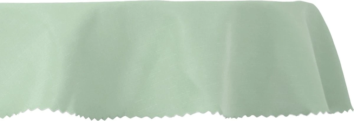 Raved Olijf Groen Rond Polyester Tafelkleed - 160 Cm ø - Kreukvrij 2 Raved Olijf Groen Rond Polyester Tafelkleed - 160 Cm ø - Kreukvrij - Afbeelding 2