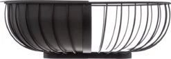 Fruitschaal/fruitmand Metaal Met Inzetbakje Zwart 30 X 20 Cm - Fruitschalen/fruitmanden - Draadmand Van Metaal -Merkloos Verkoopwinkel 1200x415