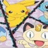 Merkloos Pokemon Placemat - 42x28 Cm - Onderleger - Eten En Knutsel Placemat