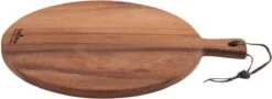 Bowls And Dishes Pure Teak Wood Borrelplank - Serveerplank - Hapjesplank - Tapasplank - Kaasplank Rond Met Handvat Ø 30 X 1,5cm - Cadeau Tip! -Merkloos Verkoopwinkel 1200x437 2