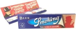 Smoking Blue King Size Slim Rolling Papers 50stuks -Merkloos Verkoopwinkel 1200x472