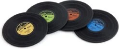 Balvi Set Van 4 LP Onderzetters The Coaster 23 Balvi Set Van 4 LP Onderzetters The Coaster -Merkloos Verkoopwinkel 1200x498