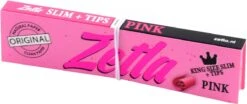 Vloeipapier | Vloei | Slim | Zetla Pink |Zetla Roze + 33 Tips -Merkloos Verkoopwinkel 1200x503