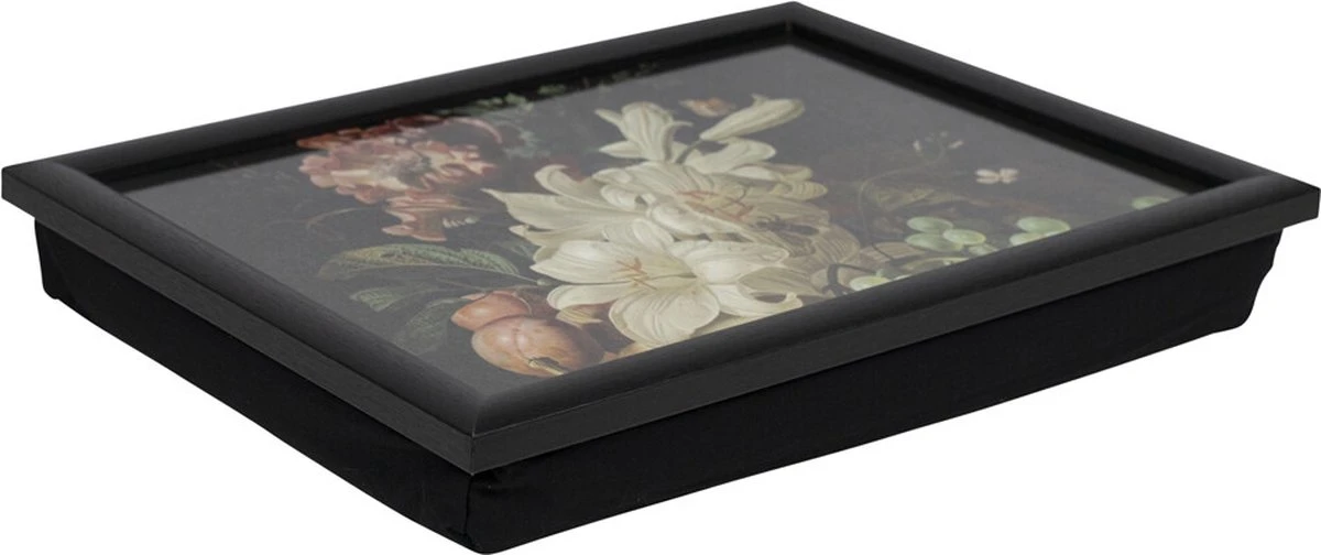 Mars & More Schootkussen Dienblad Bloemen En Fruit 3 Mars & More Schootkussen Dienblad Bloemen En Fruit - Afbeelding 3