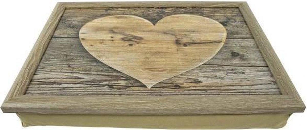 Laptray - Schootkussen Houten Hart 7 Laptray - Schootkussen Houten Hart - Afbeelding 7