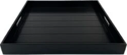 Dienblad XL Van WDMT™ | 56 X 56 Cm | Extra Groot Houten Dienblad Met Afneembare Coating En Handvaten | Zwart -Merkloos Verkoopwinkel 1200x526 2