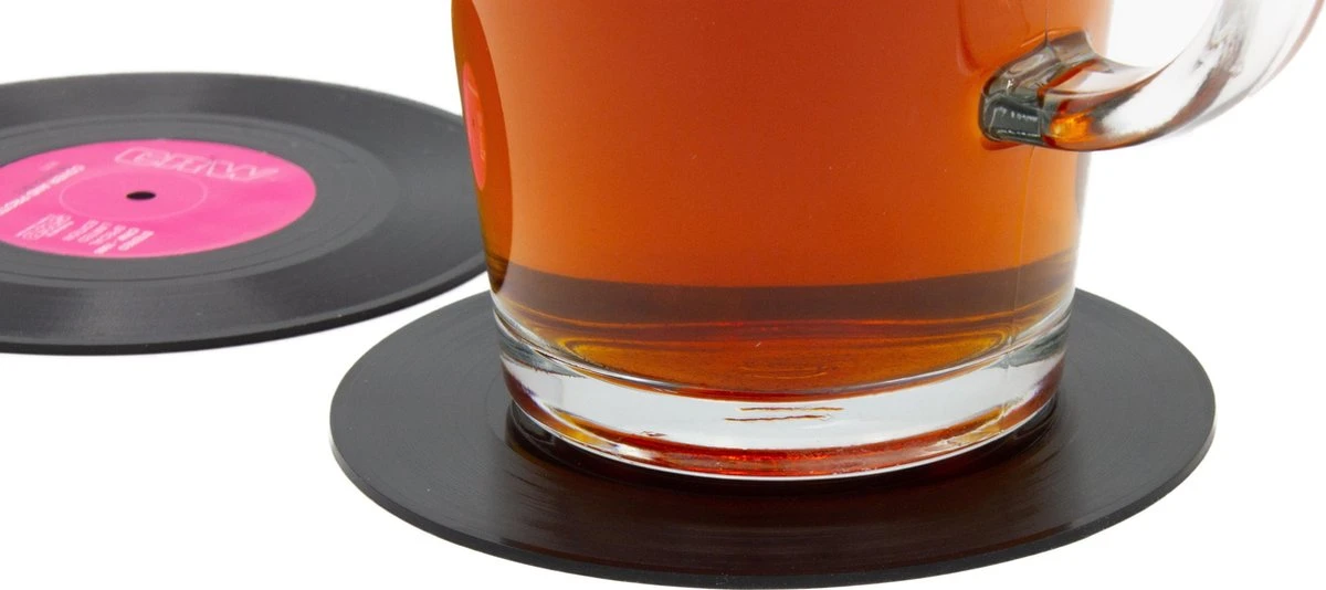 Merkloos Vinyl Platen Onderzetters Voor Glazen | LP Onderzetters (6 Stuks) | Onderzetters Met Anti-slip 10 Merkloos Vinyl Platen Onderzetters Voor Glazen | LP Onderzetters (6 Stuks) | Onderzetters Met Anti-slip - Afbeelding 10