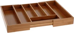 Excellent Houseware Bestekbak Hout Uitschuifbaar -Merkloos Verkoopwinkel 1200x546