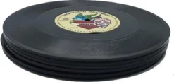 Retro LP + Rockabilly LP - Vinyl Onderzetters - 12 Stuks - Onderzetters Voor Glazen - ODaani -Merkloos Verkoopwinkel 1200x565 2