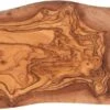 Bowls And Dishes Pure Olive Wood Olijfhouten Borrelplank - Serveerplank - Hapjesplank - Tapasplank - Kaasplank 40 T/m 45 Cm - Cadeau Tip!