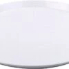 Merkloos Wit Rond Dienblad Van Kunststof 34 Cm - Serveren - Serveerblad