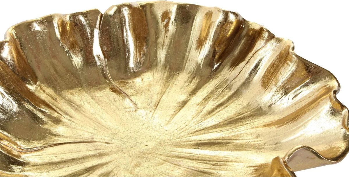 Fruitschaal Goud Rond Kunststof 33 Cm - Decoratieve Schalen Voor Groente En Fruit 3 Fruitschaal Goud Rond Kunststof 33 Cm - Decoratieve Schalen Voor Groente En Fruit - Afbeelding 3