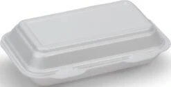 Lunchbox IP10 Loempia Box Wit XPS Wit/1 Vaks - 600st/ds.
