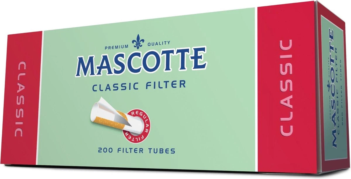 Sigarettenhulzen Mascotte Classic Filter 250 X 4 Hulzen 1 Sigarettenhulzen Mascotte Classic Filter 250 X 4 Hulzen