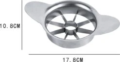 Stevige Appelsnijder - Appelboor - RVS - Zilverkleurig - Appel Snijder - Ixen -Merkloos Verkoopwinkel 1200x616
