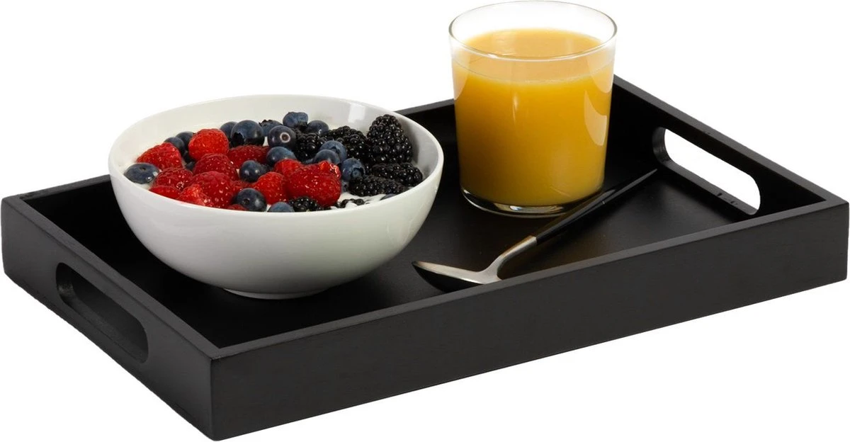 Jay Hill Dienblad Acacia Zwart 35 X 22 Cm 1 Jay Hill Dienblad Acacia Zwart 35 X 22 Cm