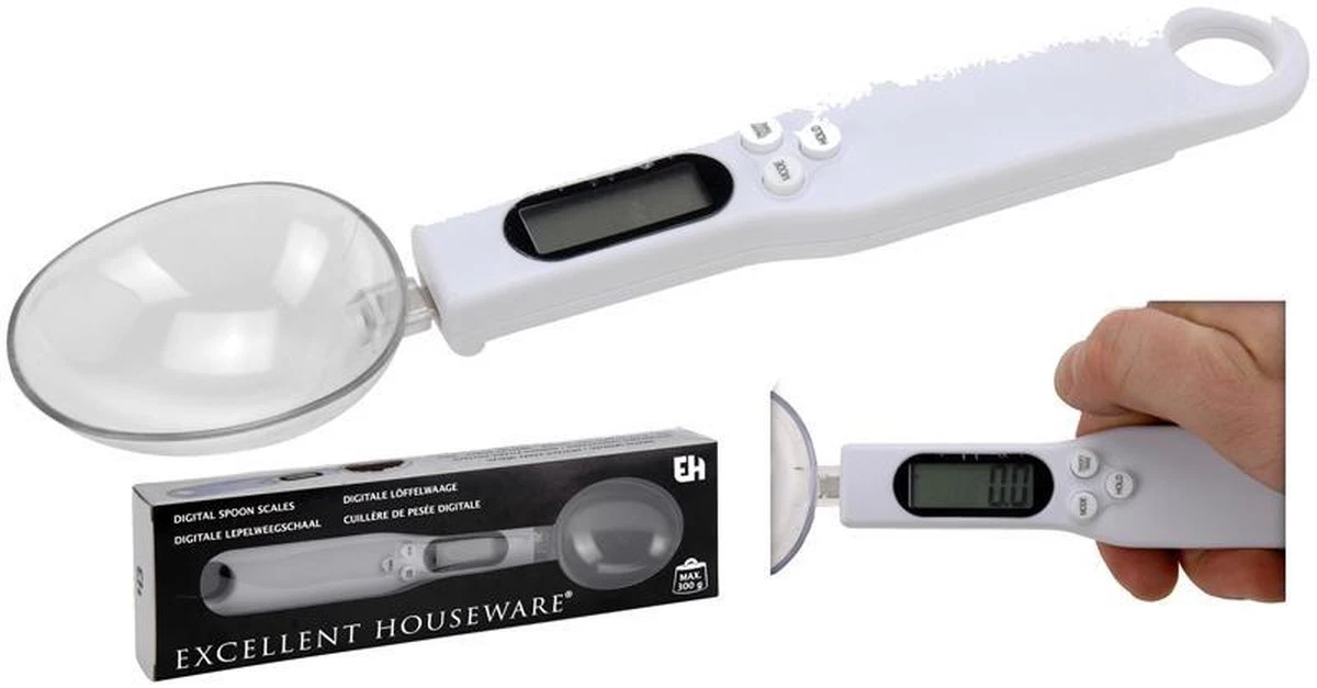 Merkloos Lepelweegschaal 2 Merkloos Lepelweegschaal - Afbeelding 2
