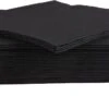 Cosy&Trendy For Professionals Servet - Papier - 38 Cm - Zwart - Set-40
