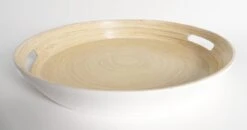 Dienblad/serveerblad Rond D42 Cm Bamboe Wit Met Handvaten - Serveerbladen, Dienbladen & Keukenbenodigdheden 9 Dienblad/serveerblad Rond D42 Cm Bamboe Wit Met Handvaten - Serveerbladen, Dienbladen & Keukenbenodigdheden -Merkloos Verkoopwinkel 1200x633 2
