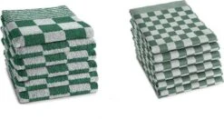 Merkloos Theedoeken En Keukendoeken Set - 6 Theedoeken - 6 Keukenhanddoeken - Groen -Merkloos Verkoopwinkel 1200x635