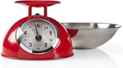 Nedis Keukenweegschaal - Analoog - Roestvrij Staal - Verwijderbare Kom - Rood -Merkloos Verkoopwinkel 1200x661 2