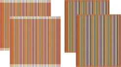 DDDDD Over The Rainbow - 2 Theedoeken & 2 Keukendoeken - Terra