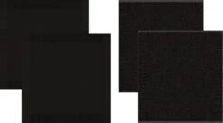 DDDDD Cisis - 2x Theedoek & 2x Keukendoek - Ebony