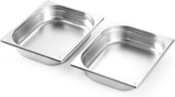 Hendi Chafing Dish Fiora GN 1/1 - 9 Liter - Incl. 6 GN Bakken - 58,5x38,5x(H)31,5cm -Merkloos Verkoopwinkel 1200x666 4