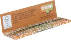 Greengo - Greengo Unbleached King Size Regular - Lange Vloei - Doos 50 Stuks 6 Greengo - Greengo Unbleached King Size Regular - Lange Vloei - Doos 50 Stuks -Merkloos Verkoopwinkel 1200x685 2