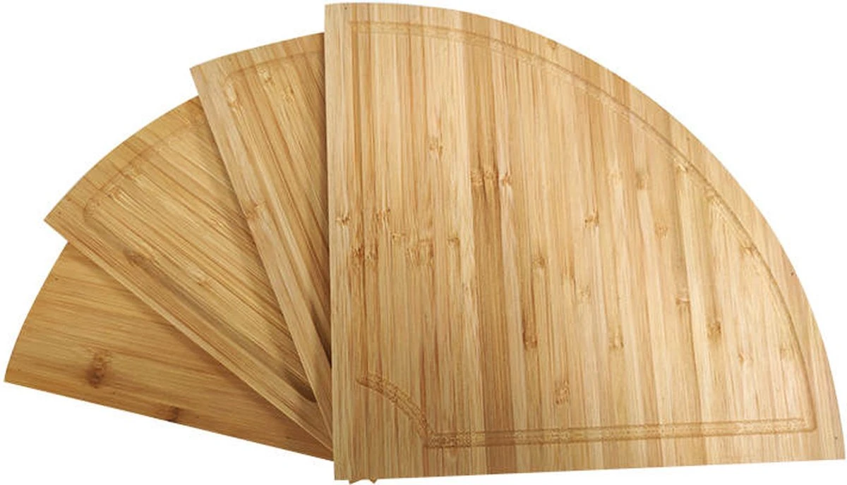 Jarif - Borrelplank - Tapasplank - Kaasplank - Serveerplank - Uitschuifbaar - Bamboe - Met Rvs Mesjes - 36 Cm 11 Jarif - Borrelplank - Tapasplank - Kaasplank - Serveerplank - Uitschuifbaar - Bamboe - Met Rvs Mesjes - 36 Cm - Afbeelding 11