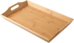 Merkloos Decopatent® Dienblad Rechthoek - Groot Dienblad Met Handvaten - Bamboe Houten Dienblad - Afm 50 X 30 X 6 Cm. -Merkloos Verkoopwinkel 1200x693 3