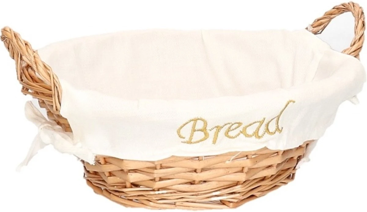 Merkloos Broodmandje - 24 Cm - Bruin 1 Merkloos Broodmandje - 24 Cm - Bruin